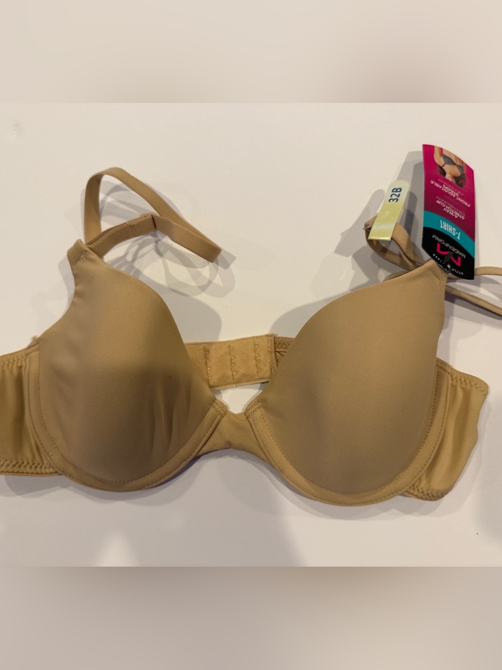 Maidenform Beige T-Shirt Bra - Smooth Molded Cups